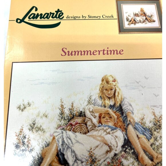 Lanarte Stoney Creek "Summertime" Cross Stitch Pattern Booklet - Picture 3 of 4